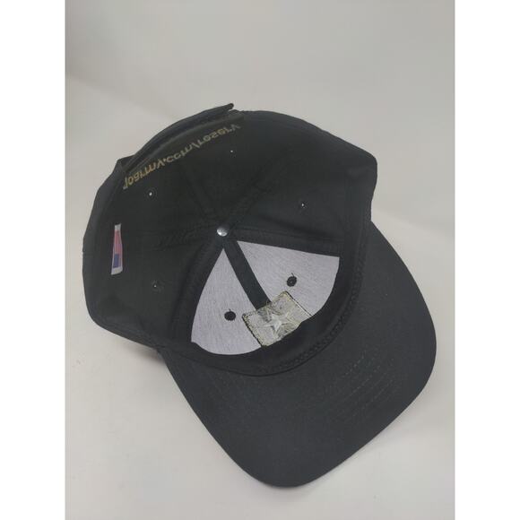 US Army GoArmy Hat Strapback Adjustable Black Embroidered Logo OFSA Made USA - Picture 9 of 11